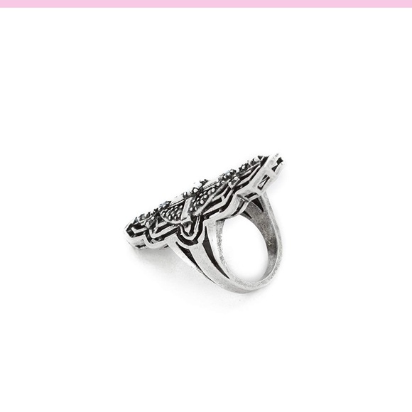 NWT SunaharA Malibu silver Alchemy ring. Size 6 - Picture 5 of 6